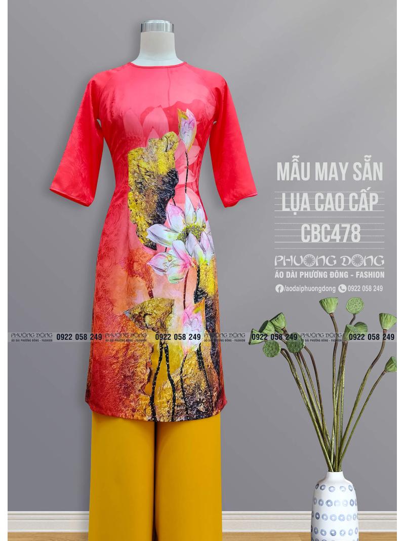 Áo Dài Cách Tân Lụa Cao Cấp CBC478